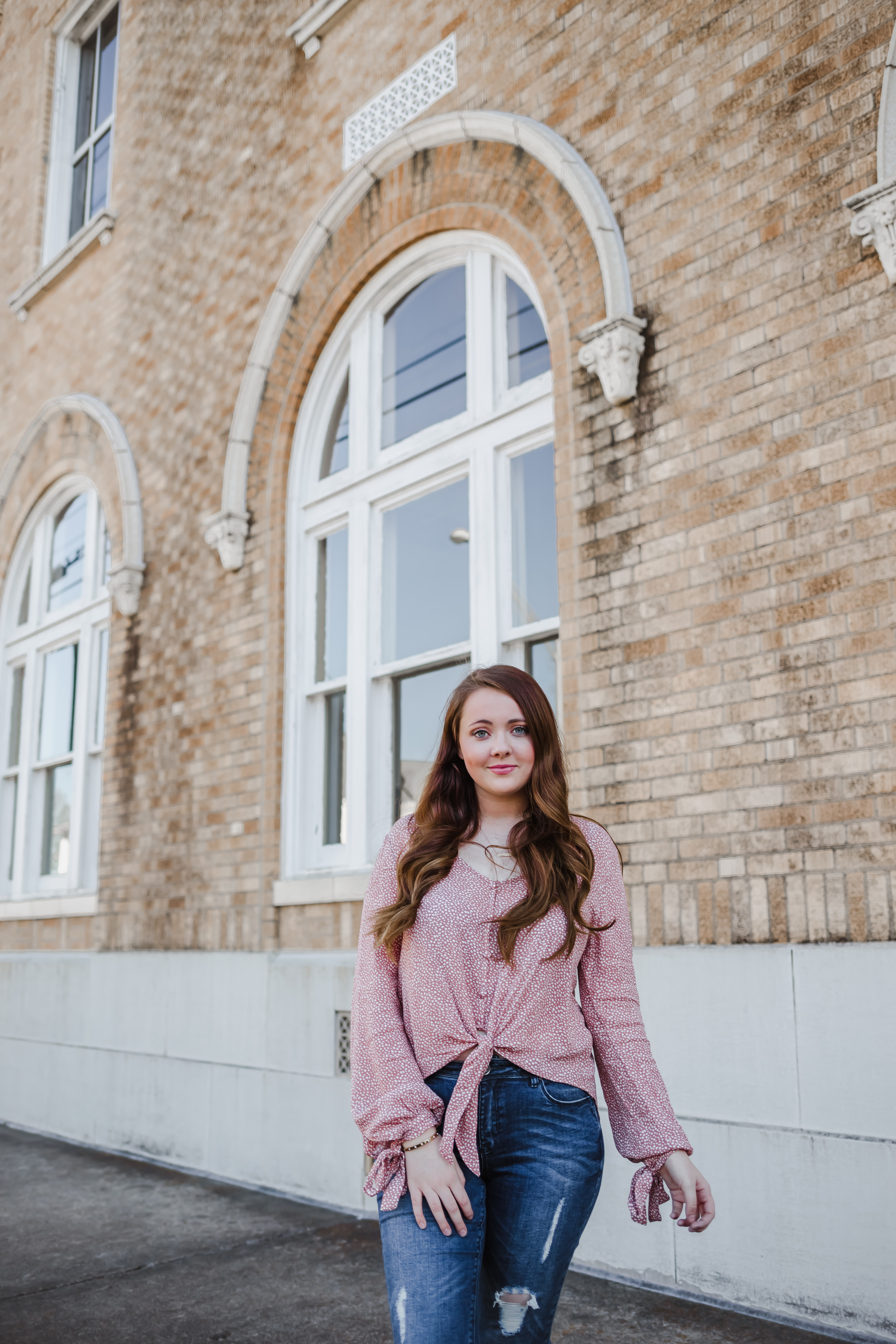 Step Into Spring With These Feminine Front tie Tops! (Under $50!)