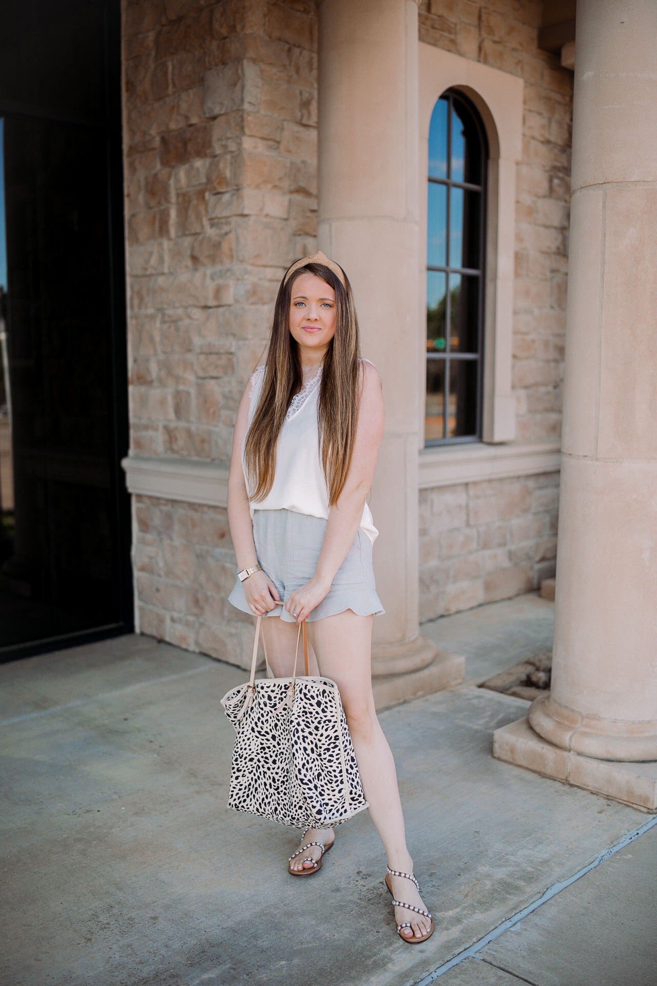 Lace Tank & Ruffle Shorts for Spring: From Amazon!